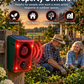 🚨 Alarme de mouvement extérieure à énergie solaire – Sirène de sécurité télécommandée pour ferme et jardin