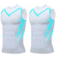 💪 StrasGet® Gilet sculptant ionique – Compression et refroidissement – Gainant, sans manches – Invisible sous les vêtements 🕶️