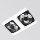 🌀💡Ventilateur de plafond avec éclairage LED 2-en-1 – Double système de refroidissement, ultra-lumineux, installation sans outils