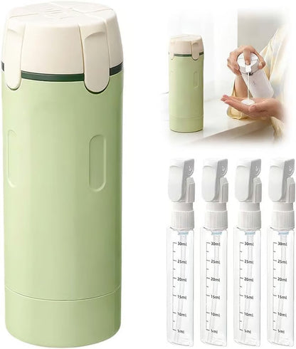 Flacons distributeurs de voyage rechargeables 4 en 1