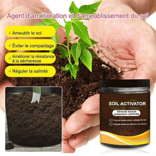 🌱60 % DE RÉDUCTION! 🏗️ Agent d‘Ameublissement pour Sol – Améliore la Structure, Drainage & Fertilité 🌿