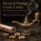 ⏰ PROMO FLASH : 50% DE RÉDUCTION ! Brûle-Encens Vintage Lampe de Génie Aladdin – Design Mystique Rétro, 42 Copeaux de Bois de Santal Inclus & Construction Métal Durable for une Aromathérapie Apaisante et Décorative ✨🪔