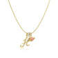 💖 DERNIER JOUR - 57 % DE RÉDUCTION ✨ Colliers à pendentif 3 couches avec initiales A-Z 🎀 | Personnalisé et élégant