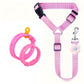 Ceinture de sécurité auto et laisse de promenade 2 en 1 pour chien