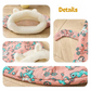 🐾 50 % DE RÉDUCTION EN CE MOMENT ! 🛏️ Nid douillet pour chats et chiens – peluche ultra-douce, chaleur à 360°, lavable en machine. 💚