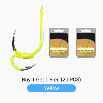 🎣 PROMO -50% ✨ Hameçons Doubles Ultra-Tranchants — Prise Solide, Pêche Efficace 🐟