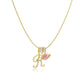 💖 DERNIER JOUR - 57 % DE RÉDUCTION ✨ Colliers à pendentif 3 couches avec initiales A-Z 🎀 | Personnalisé et élégant