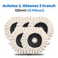✨ 1 ACHETÉ, 1 OFFERT ! ✨ Disque de Polissage en Laine pour Meuleuse d’Angle – Finition Miroir Brillante, Durable & Polyvalent 🔧🪞