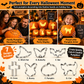 Ensemble de moules à perforer PumpkinTap™ pour motifs d'Halloween