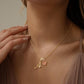 💖 DERNIER JOUR - 57 % DE RÉDUCTION ✨ Colliers à pendentif 3 couches avec initiales A-Z 🎀 | Personnalisé et élégant