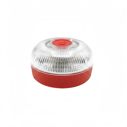 Bande lumineuse stroboscopique V16 avec aimants puissants au bas de la batterie