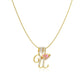 💖 DERNIER JOUR - 57 % DE RÉDUCTION ✨ Colliers à pendentif 3 couches avec initiales A-Z 🎀 | Personnalisé et élégant