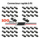 🏆 PLUS DE 88 000 VENDUS! ⚡ Connecteurs rapides filaires verrouillés ignifuges