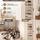 👟🔥 -50% ! Organisateur Chaussures Suspendu Porte – Jusqu'à 36 Paires Métal Robuste Stable, Étagères Inclinées Anti-Glissement Talons Bottes Baskets, Installation Sans Outils Secondes · 3 Coloris · 4-8-12 Étages ✨