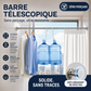 🛏️ 50% DE RÉDUCTION! 🚿 Tringle extensible sans trou – Réglable, montage rapide & sans outil – Idéale pour salle de bain, fenêtres et rideaux ✨
