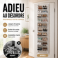 👟🔥 -50% ! Organisateur Chaussures Suspendu Porte – Jusqu'à 36 Paires Métal Robuste Stable, Étagères Inclinées Anti-Glissement Talons Bottes Baskets, Installation Sans Outils Secondes · 3 Coloris · 4-8-12 Étages ✨