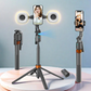 Réalisez instantanément des clichés parfaits ! Perche à selfie intelligente de 180 cm avec suivi du visage.