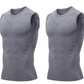 💪 StrasGet® Gilet sculptant ionique – Compression et refroidissement – Gainant, sans manches – Invisible sous les vêtements 🕶️