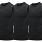 💪 StrasGet® Gilet sculptant ionique – Compression et refroidissement – Gainant, sans manches – Invisible sous les vêtements 🕶️