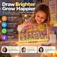 🎨 50% DE RÉDUCTION! ✨ Tableau à dessin lumineux – Effaçable & créatif pour enfants ✨
