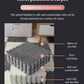 Patchwork Cozy Bedroom Rug - DIY your own bedroom carpet!