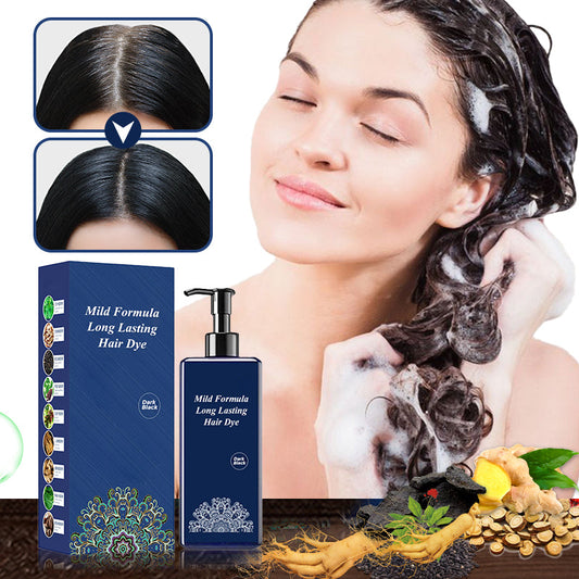💞2 ACHETÉS, 1 OFFERT💞🌿Crème colorante pour cheveux à base de plantes - Formule douce longue durée