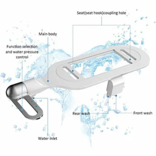 Salle de bains Bidet non électrique à double jet Nettoyant pour toilettes Bidet Bidet hygiénique autonettoyant