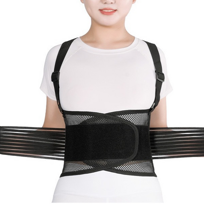 Correcteur de posture respirant 🏆🎁💖 - Soulagement des douleurs dorsales et contrôle du ventre