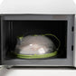 💎 Couvercle Transparent Anti-Éclaboussures pour Micro-ondes – Poignée Ergonomique, Réservoir d’Eau & Évent 360° 🔥🍲