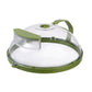 💎 Couvercle Transparent Anti-Éclaboussures pour Micro-ondes – Poignée Ergonomique, Réservoir d’Eau & Évent 360° 🔥🍲