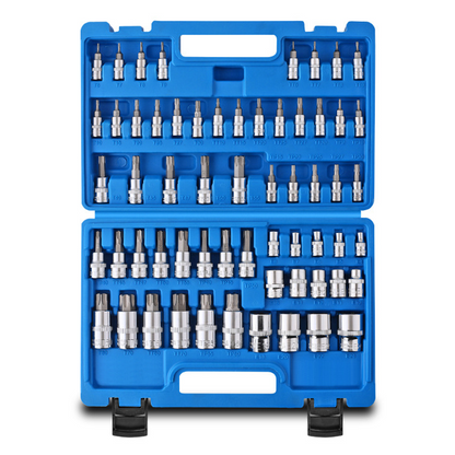 🏆🔩 Coffret de douilles ultime pour mécaniciens – Coffret de douilles en acier CR-V 🔧 50 % de réduction