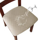 Housse imperméable pour chaise de salle à manger