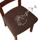 Housse imperméable pour chaise de salle à manger