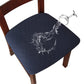 Housse imperméable pour chaise de salle à manger