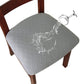 Housse imperméable pour chaise de salle à manger
