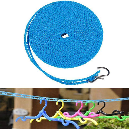 🧺 ACHETEZ 1, OFFERT 1 ! 🌬️ Corde à Linge Coupe-Vent & Antidérapante – Séchage Rapide, Accroche Sécurisée & Installation Facile ☀️