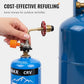 ✨Adaptateur pour recharge de cartouche de gaz d'extérieu
