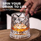 📢📢50 % de réduction !! ⏰Verre à Whisky Pivotant à 360° – Design Unique, Élégant & Parfait Pour Les Amateurs De Spiritueux 🌟