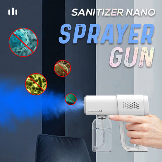 💨🛡️ 50 % DE RÉDUCTION ! Pistolet pulvérisateur nano-désinfectant – une brume nano ultra-fine recouvre les surfaces en un clin d’œil, pas besoin d’essuyer. Le grand réservoir de 380 ml dure plus longtemps : moins de recharges, plus de protection.