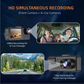 🔥 50% de réduction 🚗 Caméra embarquée Full HD 1080P à 3 canaux avec WiFi