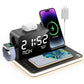 🥳VENTE CHAUDE 2026🥳💞50K+ VENDU ! Station de recharge sans fil à chargement rapide 7 en 1 avec horloge