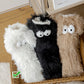 Chaussettes-chaussons en peluche pour femmes, chaussettes d'intérieur d'hiver, doublure polaire épaisse, antidérapantes, couvre-chaussures en peluche pour femmes adultes