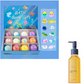 🛁 50 % DE RÉDUCTION | 🌊 Bombes de bain thème océan | 60 g x 12, pour un bain moussant et une idée cadeau amusante ✨