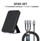 🔋50 % de réduction ! Batterie externe magnétique sans fil 10 000 mAh avec support intégré – Permet de charger 3 appareils simultanément, avec des puissances de sortie respectives de 15 W et 22,5 W ⚡📱