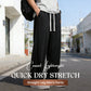 Pantalon homme décontracté, léger, à séchage rapide et extensible, coupe droite