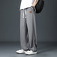 Pantalon homme décontracté, léger, à séchage rapide et extensible, coupe droite