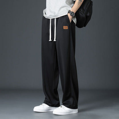 Pantalon homme décontracté, léger, à séchage rapide et extensible, coupe droite
