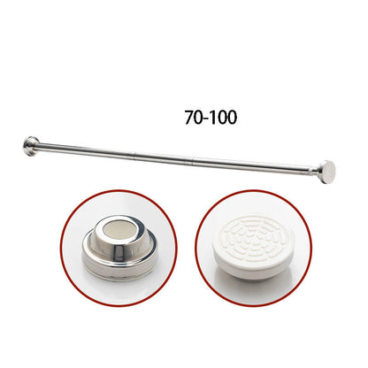 🛏️ 50% DE RÉDUCTION! 🚿 Tringle extensible sans trou – Réglable, montage rapide & sans outil – Idéale pour salle de bain, fenêtres et rideaux ✨