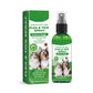 Spray naturel anti-puces et anti-tiques pour chiens et chats 🐾 Protégez votre compagnon adoré des parasites 🐾
