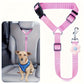 Ceinture de sécurité auto et laisse de promenade 2 en 1 pour chien